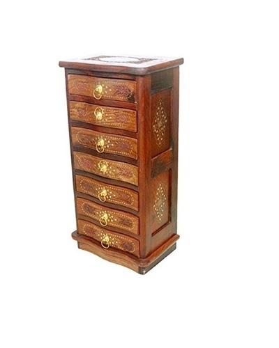 Desi Karigar Handmade contemporary Wooden sideboard (cabinet)
