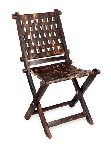 Desi Karigar Vintage High Back Lounge Chair (Brown)