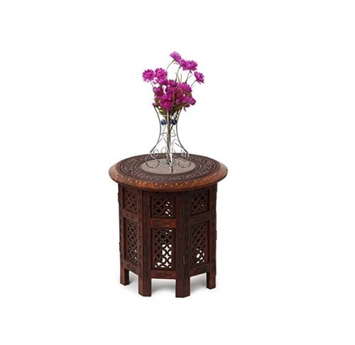 Desi Karigar Wooden Foldable Table Size :- 18 inch