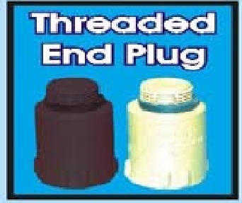 Threaded end plug