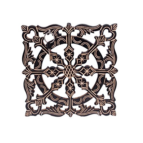 Desi Karigar Wooden Wall Decor Antique Key Holder