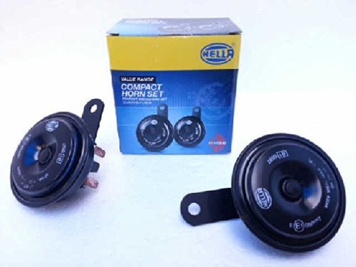 Horns - Plastic Metal 7x5x4 cm 12V | Loud Sound Compact Size Easy Install Durable Reliable 110dB
