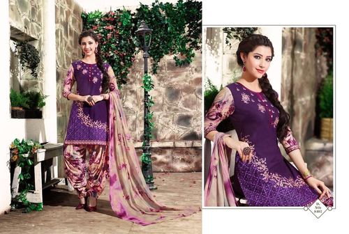 Purple Shop Ready Made Patiyala Salwar Kameez Online