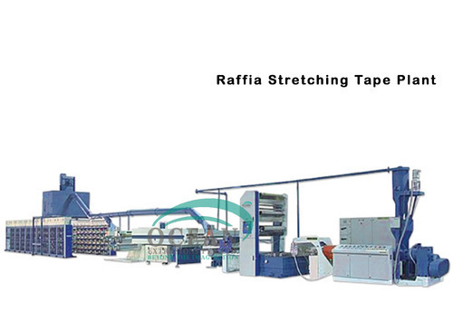 Automatic Raffia Stretching Tape Plant