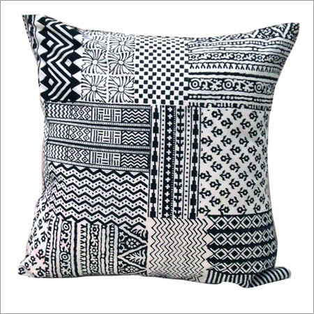 Hand Printed Cushion Cover
