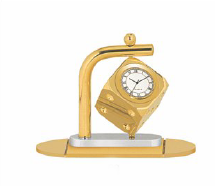 Square Metal Hanging Clock