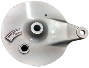 Rear Drum Plates - Steel, 150mm Diameter, 5mm Thickness | Corrosion Resistant, Powder Coated Finish, Low Maintenance