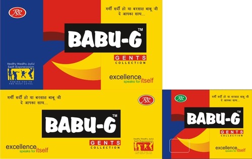 Colored Corrugated Footwears Box