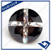 Zircon Multicolor - Round Cross