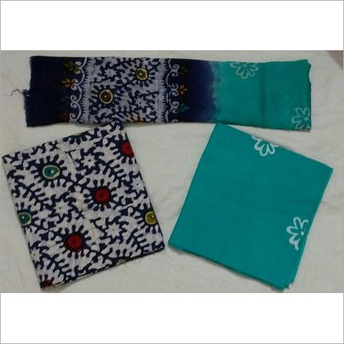 Designer Salwar Suit - Cotton Casual Dress Type Elegant Patch Work and Printed Design with Matching Dupatta