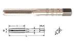 Metric Series Carbon Steel Hand Tap