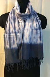 Wool Cotton Tye & Dye Stoles