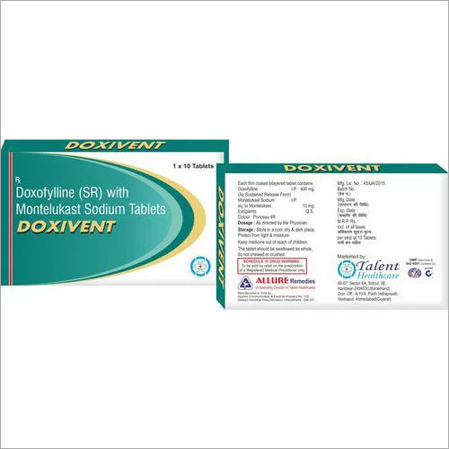 Doxofylline with Montelukast Sodium Tablets By BIOWIN HEALTHCARE LTD.
