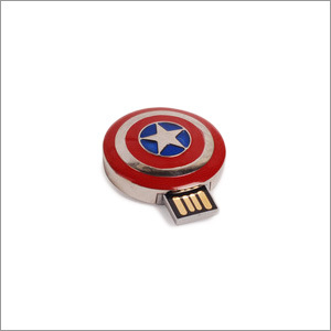 8 GB Captain America Shield Pen Drive
