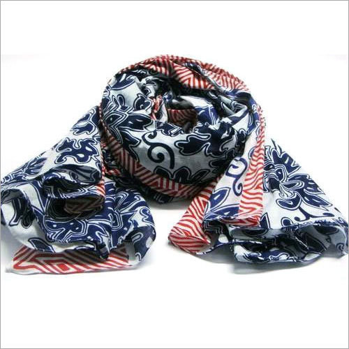 Hand Made Cotton Printed Scarf