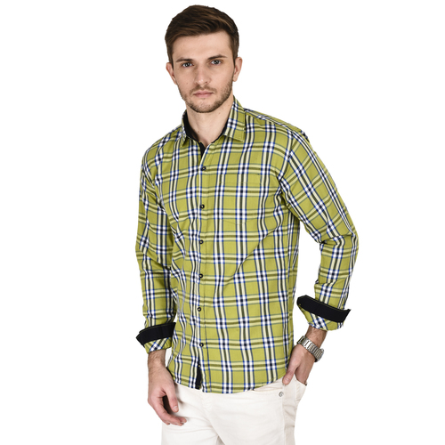 Mens Casual Shirts Green