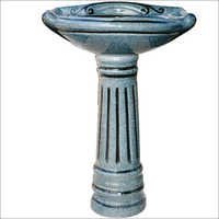 Designer Royal Vitrosa Set Pedestal Wash Basin