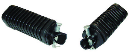 Rear Right Footrest Assembly - Aluminum, Model 1143 | Adjustable Position, No-Slip Grip, Foldable Design