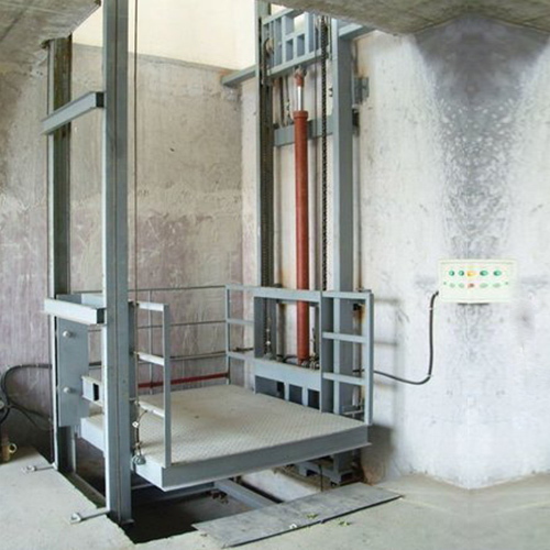 Goods Lift Platform - Stainless Steel, Max Load Capacity: 1632kg, Max Height: 2.7m, Driven by Electric Motor | Rugged Design, Safety Sensor, High Efficiency