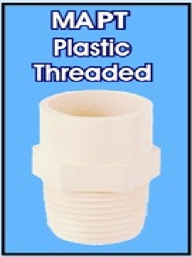 Plastic threaded Fitting