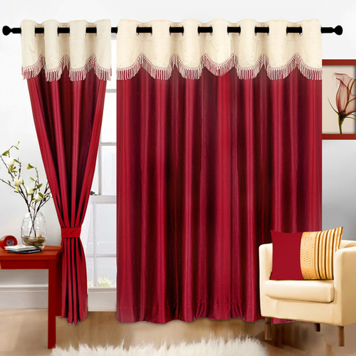 Decorating home with door curtains