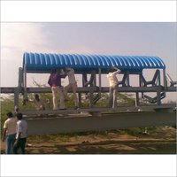 Frp Conveyor Hood - Frp Material, Standard Size, Blue Color | Weather Proof, Chemical Resistant, Quick Installation, Dual Hinge Inspection Doors