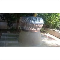Turbo Ventilator With Frp Base Plate - Color: Silver