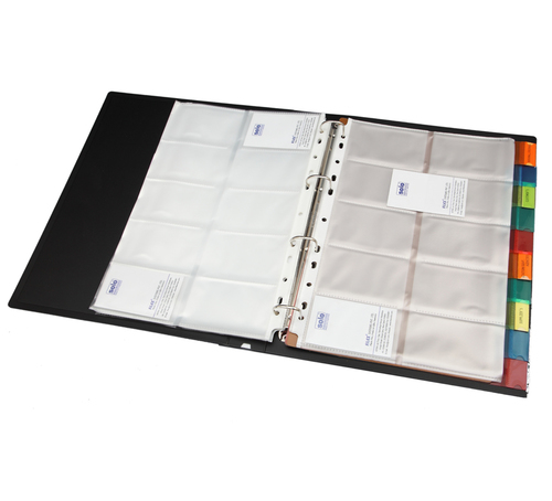 Business Cards Holder - 500 Cards (with indexes)