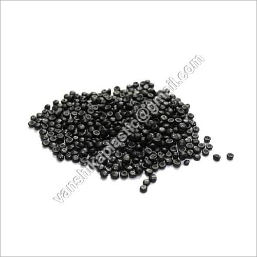 Recycled Black Colored LLDPE Plastic Granules