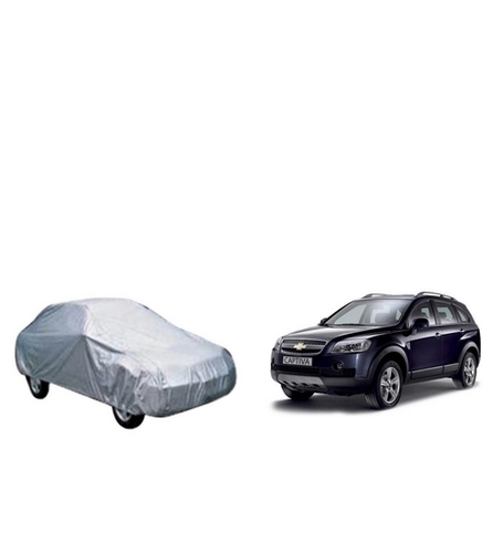 Car Cover - Imported Fabric, Silver, 800g | Water-Resistant, UV Protection, Custom Fit, All-Weather