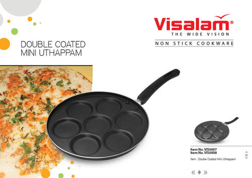 Mini Uthappam (Two Layer Coating) Interior Coating: Non-Stick Coating