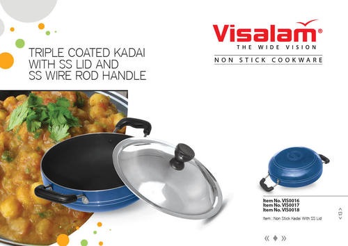 NON STICK KADAI (THREE LAYER COATING)