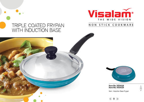 INDUCTION FRY PAN (THREE LAYER COATING)