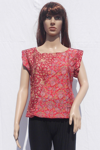 Nice Assorted Silk Beachwear Casual Tops