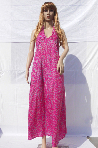 Nice Assorted Silk Beachwear Casual Long Dresses