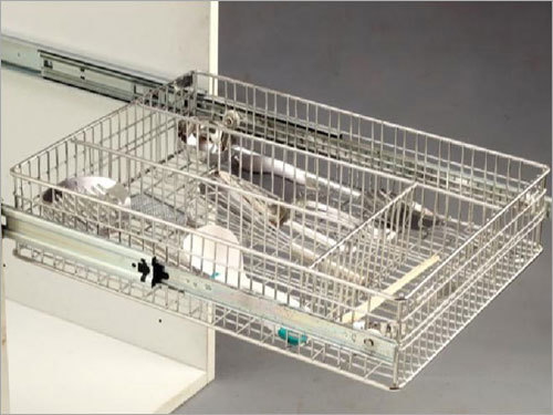 Ss Right Angle Cutlery Basket