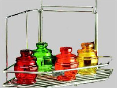 Ss Corner Rack(Single Tier)