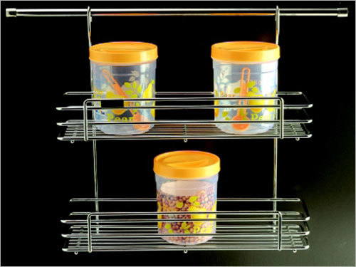 Ss Plain Shelf (Double Tier)