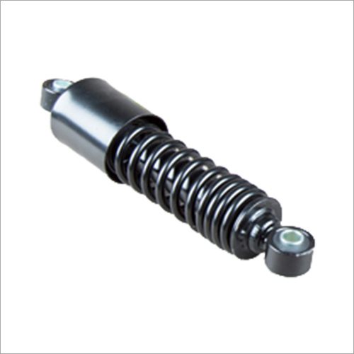 Motorbike Shock Absorber - Steel Coil Spring High Shock Absorbing Property | Chrome Springs & Covers Available in Red Blue Black Green Yellow
