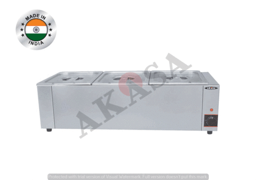 3 Container Bain Marie