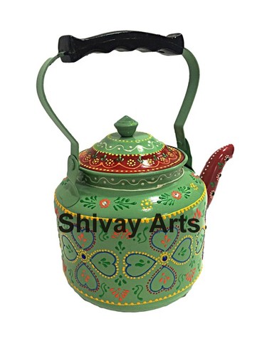 Stainless Steel Multicolored Designer Kettle Tea Pot
