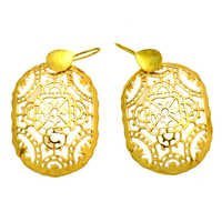 Gold Plated Dangle Earring