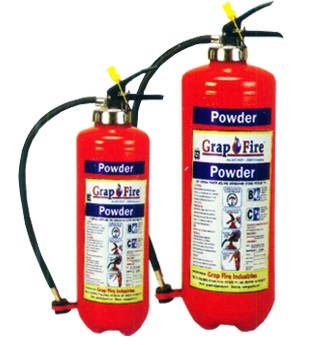 DCP Squeez Grip Cartridge Type - Steel, 9 Kg, Red | Fire Safety, Quick Response, Portable, Effective Suppression