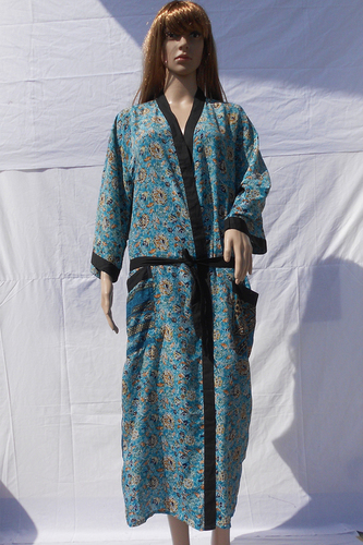 Nice Assorted Silk Beachwear Casual Kimono Dresses