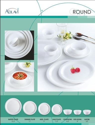 Melamine Round Plates