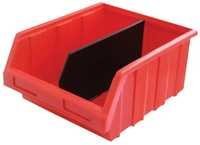 Industrial Bins - 250 X 180 X 130 Mm Crate-60 With Partition | Ideal For Efficient Organization And Storage Solutions