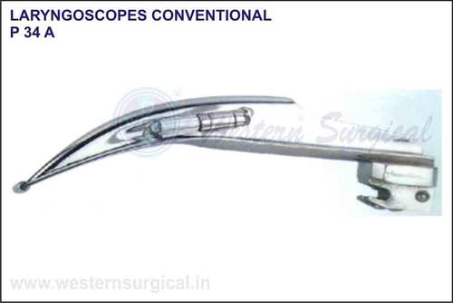 Laryngoscopes conventional(chhota flange macintosh blades)