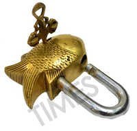 Brass Fish Padlock