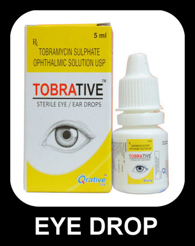 Tobrative Eye Drops - Tobramycin 0.3% w/v Liquid Solution | High-Quality Antibiotic, Anti-Inflammatory, Safe for All Ages, Effective for Eye Infections