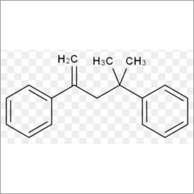 Alfa Methyl Styrene Dimer - Colorless Liquid, Density 0.99 g/mL, Odorless & Non-Discoloring Chain Transfer Agent for Polymer Applications